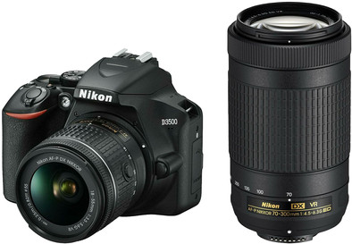 Nikon D3500 + AF-P DX 18-55mm f/3.5-5.6G VR + AF-P DX 70-300mm f/4.5-6.3G ED VR is no longer available
