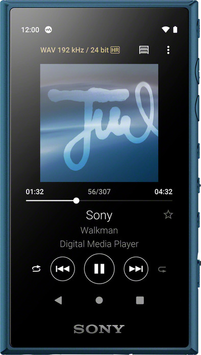 Sony NW-A105 Blue | Coolblue | MP3 players