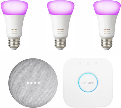 Google Nest Mini Philips Hue-Starterpaket ist nicht mehr verfügbar