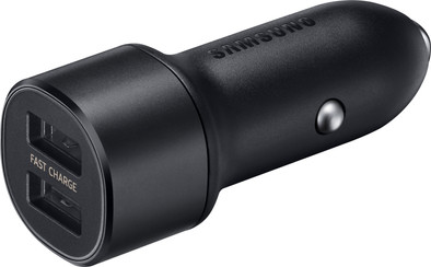 Samsung Autolader met Kabel 2 Usb Poorten 15W Zwart is no longer available