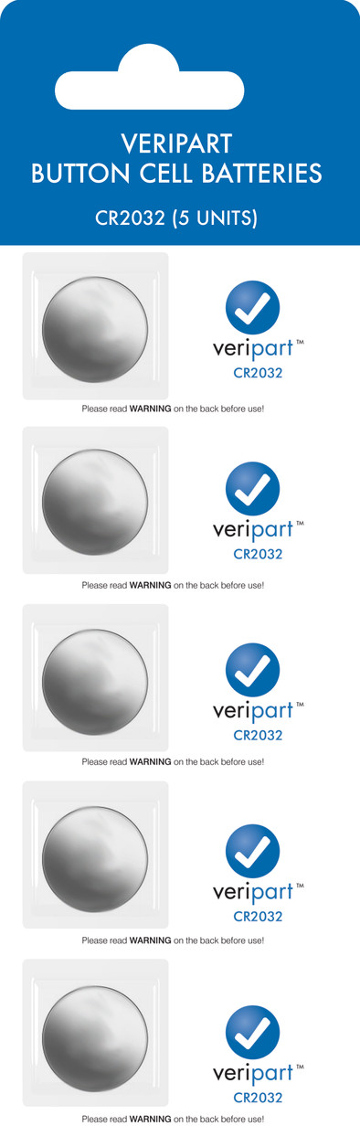 Veripart Lithium Button Cell Batteries 5 units is no longer available