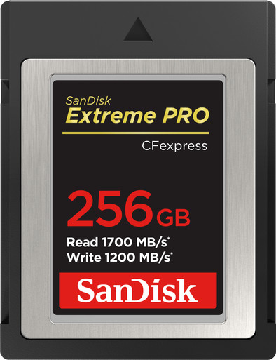 SanDisk CF Express Extreme Pro 256GB 1200MB/s is no longer available
