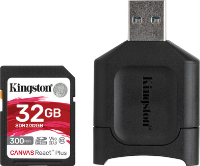 Kingston 32 GB SDHC React Plus SDR2 + MLP SD-Reader ist nicht mehr verfügbar