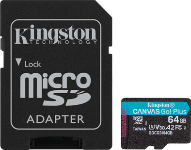 Kingston Canvas Go Plus 64 GB microSDXC + SD-Adapter ist nicht mehr verfügbar