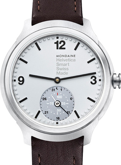 Mondaine Helvetica No1 Silber/Braun ist nicht mehr verfügbar