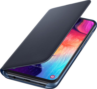 Samsung Galaxy A50 Wallet Book Case Black / Blue is no longer available