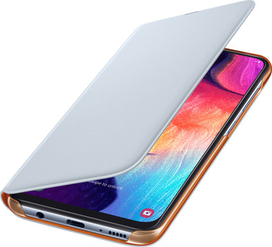Samsung Galaxy A50 Wallet Book Case White / Orange is no longer available