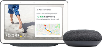 Google Nest Hub Charcoal + Google Nest Mini Gray is no longer available