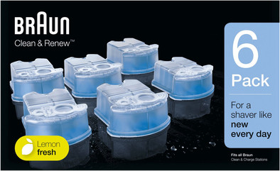 Braun Cleaning Fluid Clean &amp; Renew Cartridges (6 units) is no longer available