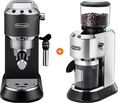 De'Longhi EC685.BK Dedica Schwarz + Kaffeemühle ist nicht mehr verfügbar
