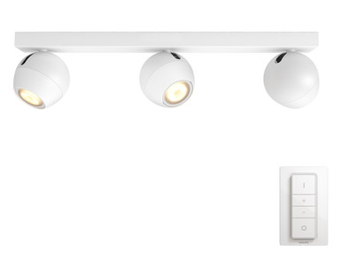 Philips Hue Buckram Mounted Spot White Ambiance 3 Lights White Bluetooth is no longer available