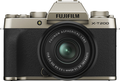 Fujifilm X-T200 Gold + XC 15-45 mm f/3.5-5.6 OIS PZ ist nicht mehr verfügbar