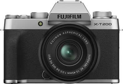 Fujifilm X-T200 Silber + XC 15-45 mm f/3.5-5.6 OIS PZ ist nicht mehr verfügbar