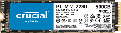 Crucial P1 SSD 500 GB ist nicht mehr verfügbar
