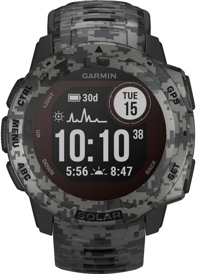 Garmin Instinct Solar Black Camo is no longer available