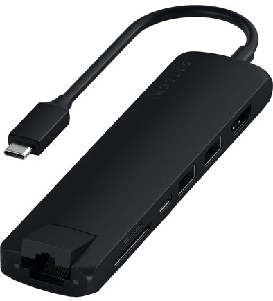 Satechi Type C Slim Multi-Port Ethernet Adapter Black is no longer available