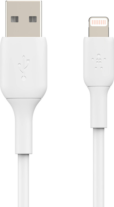 Belkin BoostCharge USB-A nach Lightning-Kabel 2m Kunststoff Weiß ist nicht mehr verfügbar