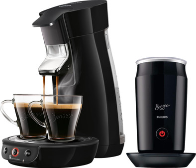 Philips Senseo Viva Café HD6563/60 Schwarz + Milchaufschäumer ist nicht mehr verfügbar