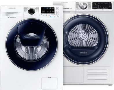 Samsung WW90K5400UW/EG + Samsung DV81N62532W/EG ist nicht mehr verfügbar