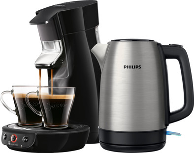 Philips Senseo Viva Café HD6563/60 Schwarz + Wasserkocher ist nicht mehr verfügbar