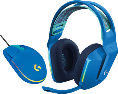 Logitech G733 Lightspeed Wireless Gaming Headset Blue + Logitech G203 Gaming Mouse is no longer available