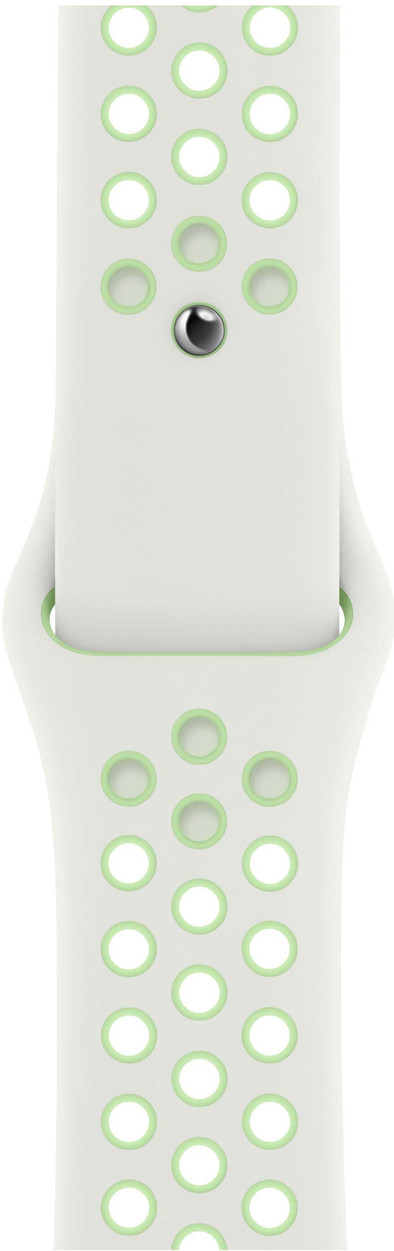 Apple Watch 42/44 mm Silikon-Uhrenarmband Nike Sport Spruce Aura/Vapor Green ist nicht mehr verfügbar