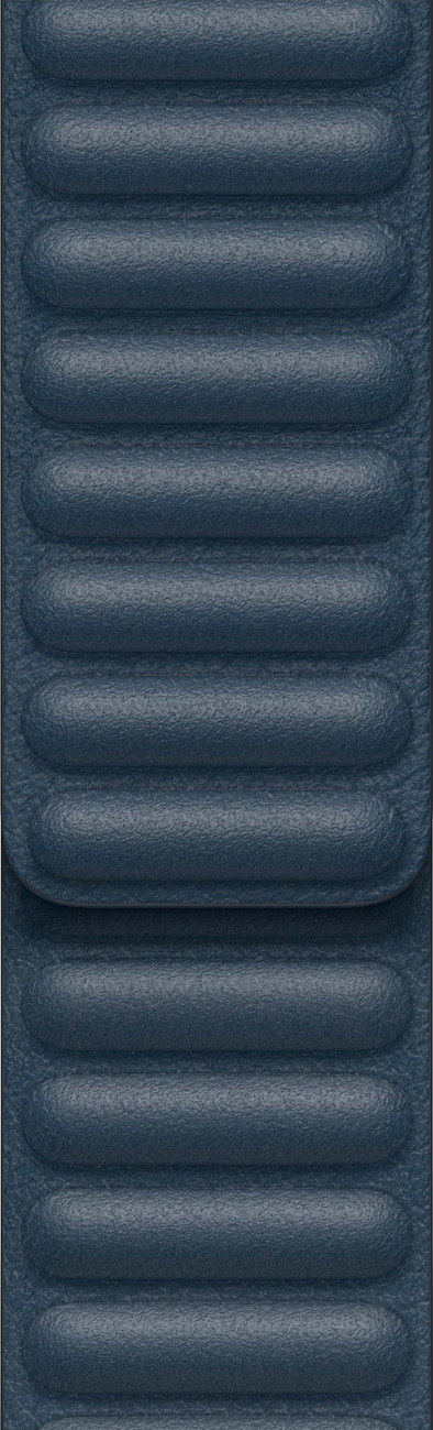 Apple Watch 42/44/45mm Leather Link Watch Strap Baltic Blue - Medium/Large is no longer available
