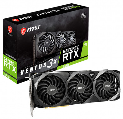 MSI GeForce RTX 3090 Ventus 3X 24G OC ist nicht mehr verfügbar
