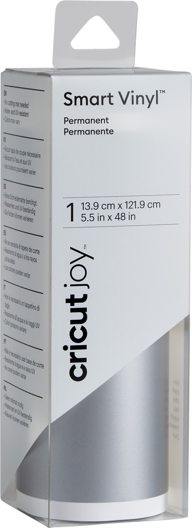 Cricut Joy Smart Vinyl Permanent 14x122 Silver is no longer available