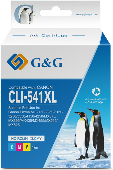 G&amp;G CL-541XL Cartridge Color is no longer available