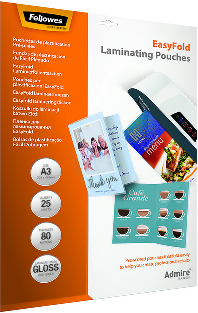 Fellowes Admire A3-Laminierfolien EasyFold ist nicht mehr verfügbar