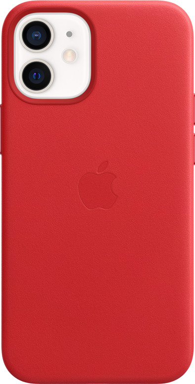 Apple iPhone 12 Mini Backcover mit MagSafe aus Leder in Rot ist nicht mehr verfügbar