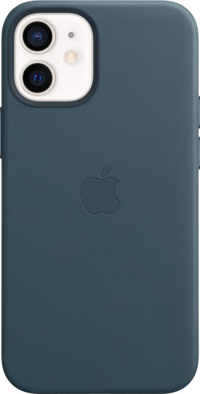 Apple iPhone 12 Mini Backcover mit MagSafe aus Leder in Baltikblau ist nicht mehr verfügbar