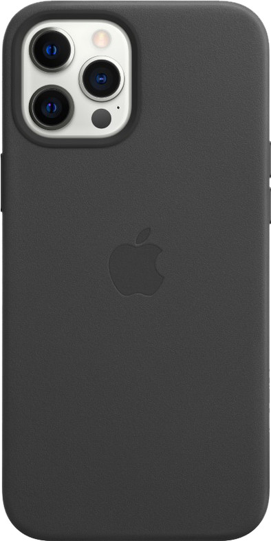 Apple iPhone 12 Pro Max Back Cover mit MagSafe Leder Schwarz ist nicht mehr verfügbar