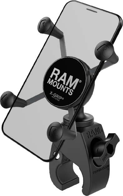 RAM Mounts Universal-Telefonhalter Motorradlenker Tough-Claw Klein ist nicht mehr verfügbar