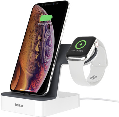 Belkin PowerHouse Docking Station iPhone + Apple Watch White is no longer available