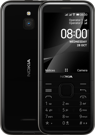 Nokia 8000 Schwarz 4G ist nicht mehr verfügbar