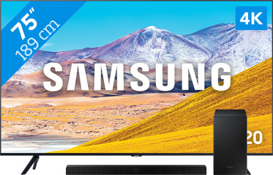 Samsung Crystal UHD GU75TU8079 + Soundbar ist nicht mehr verfügbar
