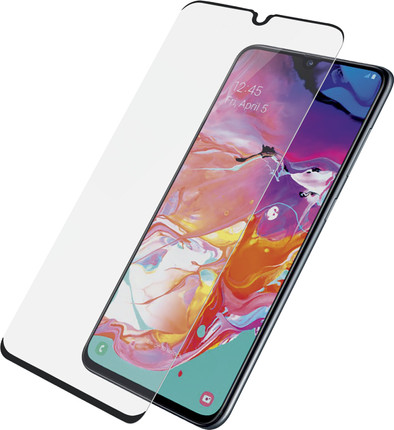 PanzerGlass Fall freundlich Samsung Galaxy A70 Displayschutzfolie Glas Schwarz ist nicht mehr verfügbar