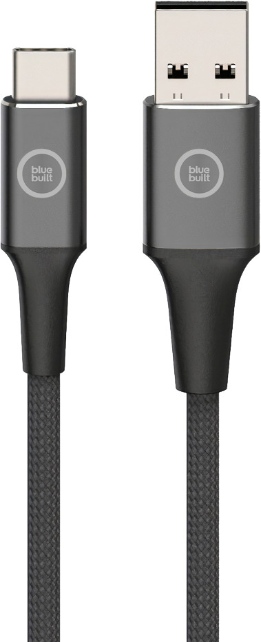 BlueBuilt USB-A auf USB-C-Kabel 1,5 m Nylon Schwarz ist nicht mehr verfügbar