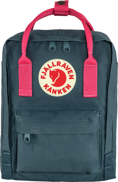 Fjällräven Kånken Mini Royal Blue-Flamingo Pink 7L  display picture 3