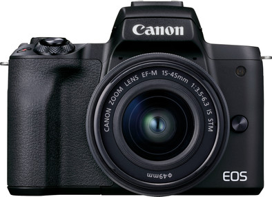 Canon EOS M50 Mark II Black + EF-M 15-45mm f/3.5-6.3 IS STM Black is no longer available