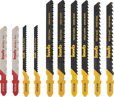 KWB 10-piece Jigsaw Blade Set (Universal) is no longer available
