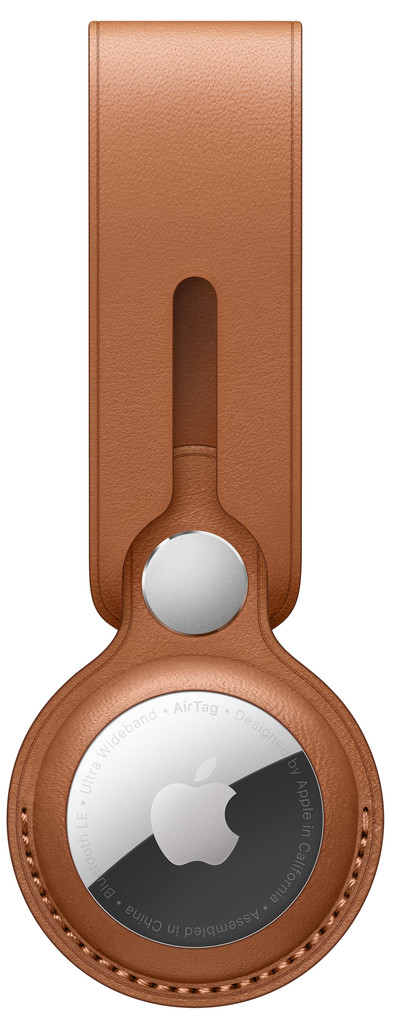 Apple AirTag Leather Loop Saddle Brown is no longer available