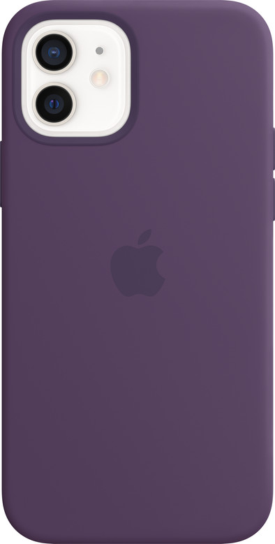 Apple iPhone 12 / 12 Pro Silicone Back Cover with MagSafe Amethyst is no longer available