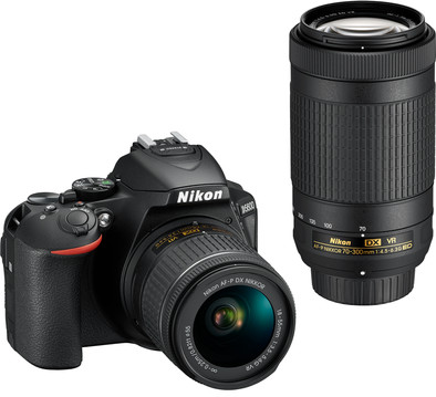 Nikon D5600 + AF-P DX 18-55mm f/3.5-5.6G VR + AF-P DX 70-300mm f/4.5-6.3G ED VR is no longer available