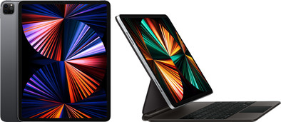 Apple iPad Pro (2021) 12.9 Zoll 512GB WLAN Space Grau + Magic Keyboard Schwarz ist nicht mehr verfügbar