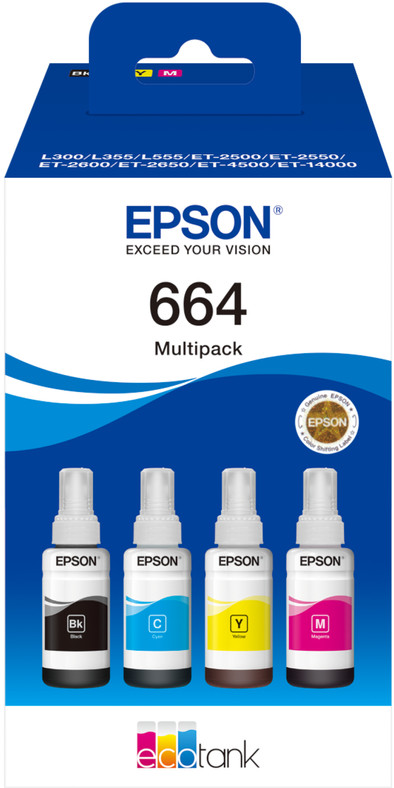 Epson 664 Ink Bottles Combo Pack Color is no longer available