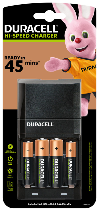 Duracell Hi-Speed Batterieladegerät AA - AAA ist nicht mehr verfügbar