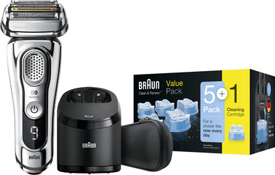 Braun Series 9 9395CC + Braun Reinigungsflüssigkeit Clean &amp; Renew-Patronen (5+1 Stück) ist nicht mehr verfügbar